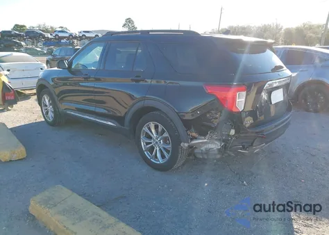 2021 Ford Explorer Xlt из США, поврежденный, VIN 1FMSK7DH4MGB57745